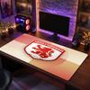Middlesbrough FC Theme Pattern Mouse Pad, Soccer Logo Design XXL Gaming Desk Mat Non-Slip Computer Mouse Pad