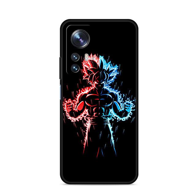 Coque de téléphone Dragon G-Goku pour Xiaomi Mi A2 Lite 10S 9T 10T 11T 9 SE Note 10 Pro 12X 11 Lite 10 5G 12 Silicone Noir Coque Souple