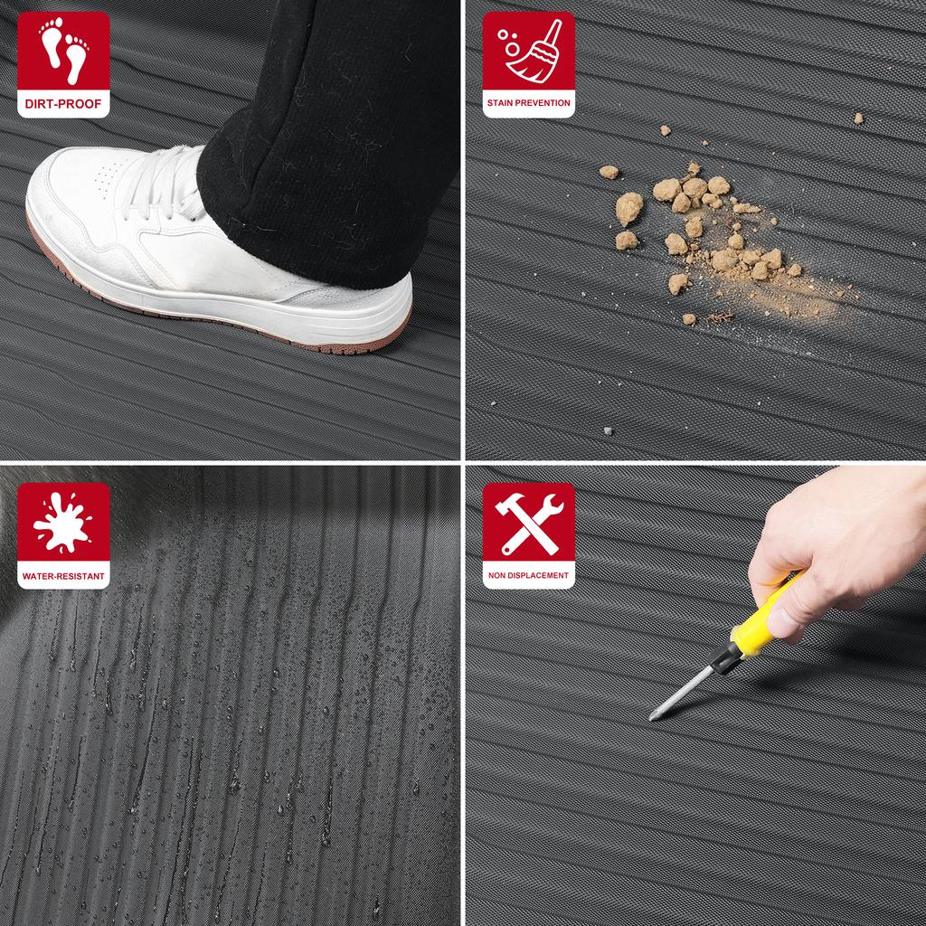 Smabee Right Drive for Chery Omoda E5 2024-2026 Car Floor Mats TPE 3D Foot Pad Waterproof All Weather Interior Accessories