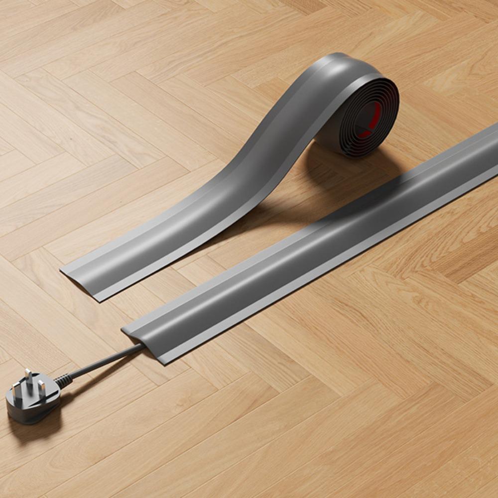 High Quality Soft Cord Cover Durable PVC Wire Cover Flexible Self-Adhesive PVC Cord Cover Office