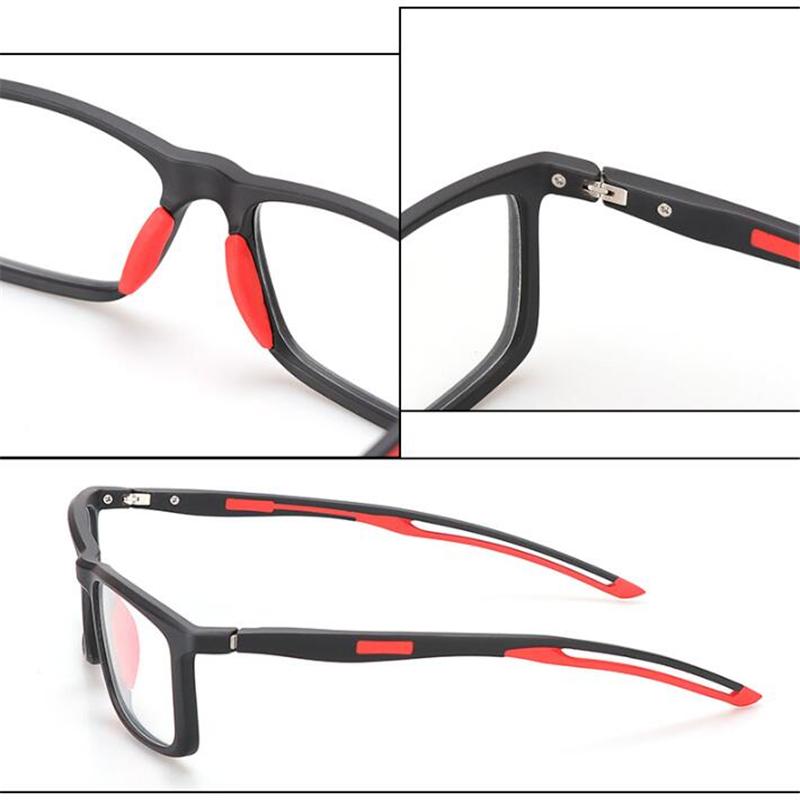 TR90 Sport Comfortable Sun Photochromic Gray Square Presbyopic Eyewear Man Stylish UV Protection 400 Elderly Eyewear Power 0 +25 +50 Up To +400