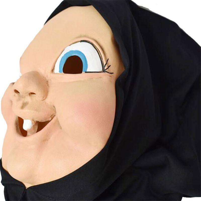 Happy Death Day Latex Mask With Funny Design For Halloween Cosplay Party