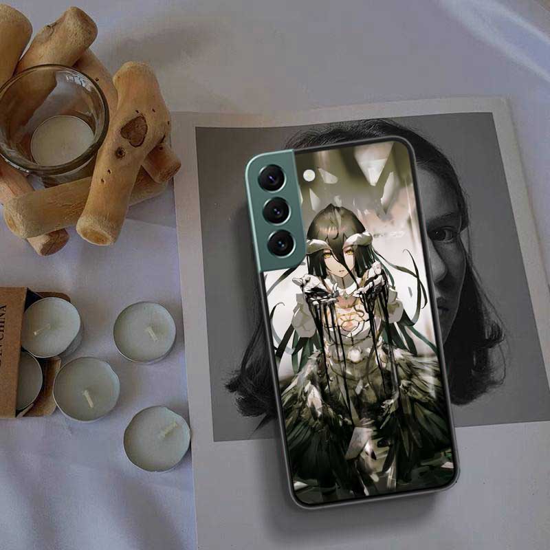 Albedo Overlord Handyhülle Für Samsung Galaxy S22 S25 Ultra S21 S10 Plus S26 Edge S20 S23 S24 FE Hülle Silikon Weich TPU Klar