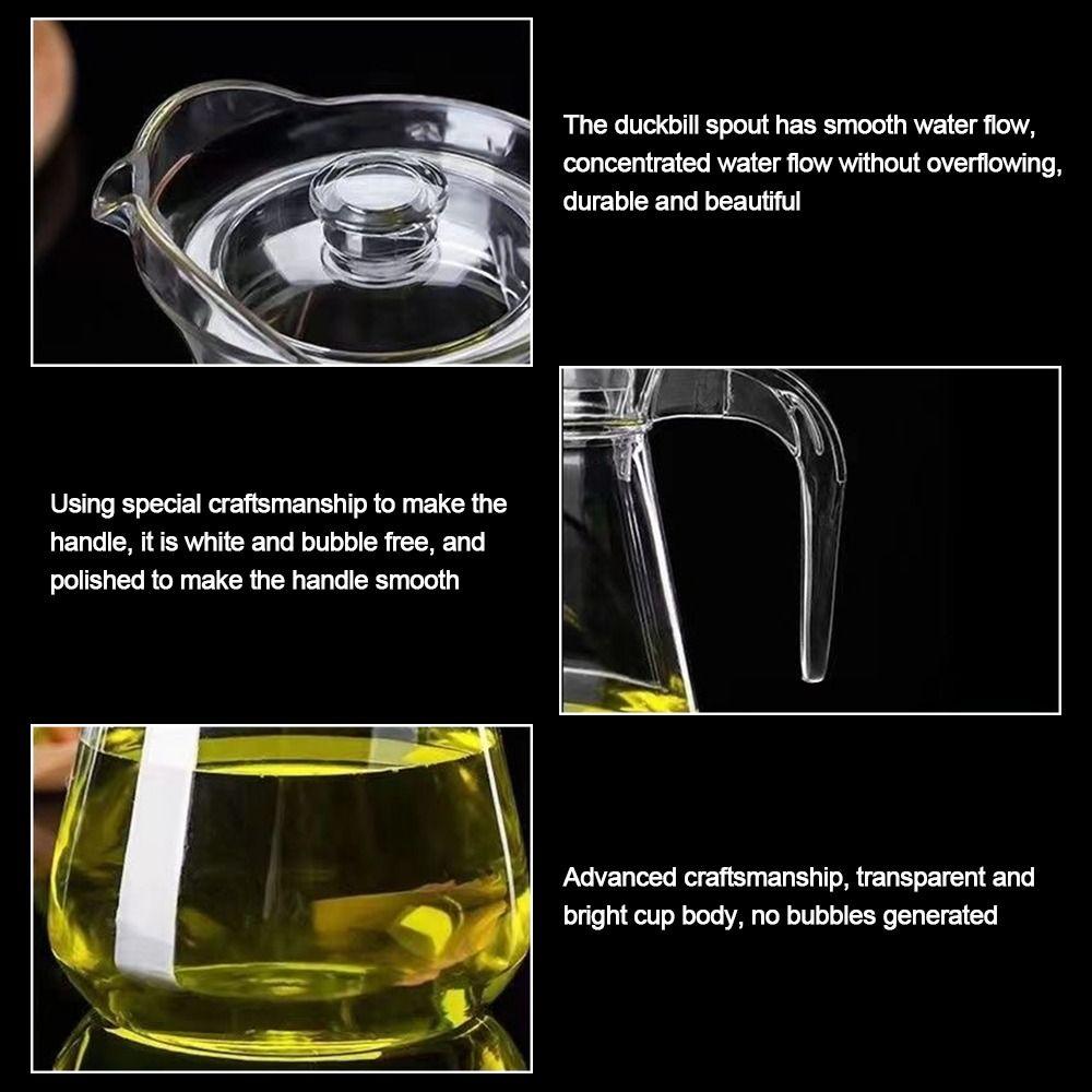 Heat-resistant Juice Bottle Transparent Coffee Milk Pot New Drinkware
