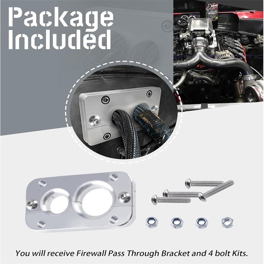 01232023 Firewall Pass Through Bracket For Holley Terminator X Max Eliminates