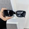 Plain Square Sunglasses Women Men Designer Classic Sun Eyeglasses Female Male Stylish Brand Style Vintage Travel Shades Oculos Glasses De Sol