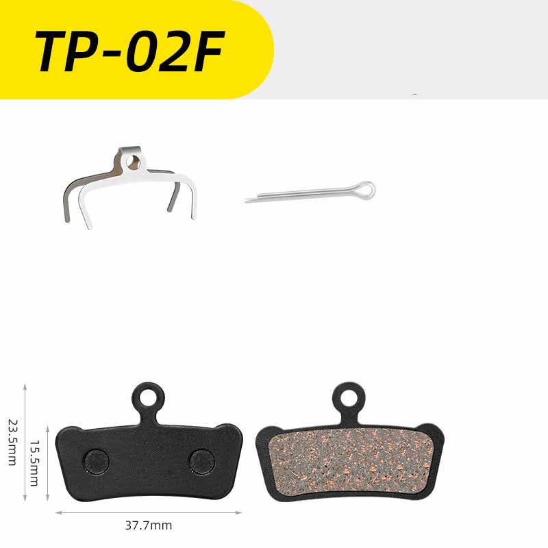 Brake Pads, Semi- Friction for Mountain, Road, and E-Bikes, Bagged Brake Pads for Smooth and Reliable Stopping