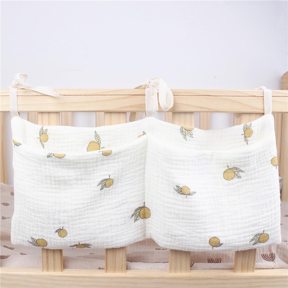 Draagbare babybedje opbergtas luier organisator multifunctionele pasgeboren bed hoofdeinde luiertas voor kinderen babyartikelen beddengoed