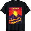 Hawaii Volcano Erupting and Lava Flow T-Shirt