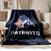 New England Patriots Morbida e confortevole flanella Adatta per divani soggiorni campeggio all'aperto viaggi e fa anche un ottimo regalo di anniversario