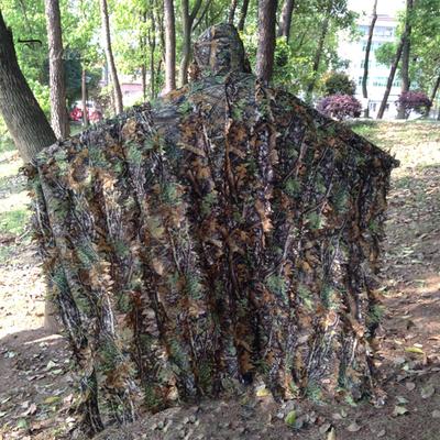 For Shooting Hunting Clothes 3D Maple Leaf Sniper Coat Bionic Camouflage Clothing Jacket