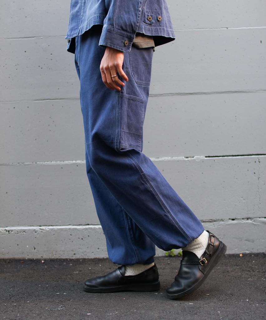 Sulfur Dyed Fade Pants Pants Long Pants BLUE M [Snow Peak] PT-26SU016 Men's Women's