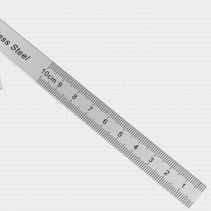 180 Degree Protractor Metal Angle Finder Goniometer Angle Ruler Woodworking Tool