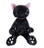 Naito Design Institute Scratch Plush Toy 28cm Black (MS) Cat, Tall,