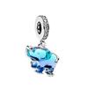 Copper Cute Animal Hanging Sloth Charm Fit Authentic Bracelets Charm Womens Black Enamel Craft Jewellery Gift High Quality