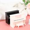 1/12 Dollhouse Miniature Plastic Piano With Stool Dolls House Accessories