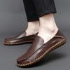 Fashion Leisure and Comfortable Men's Shoes Slip On Fashion Loafers for Male Outdoor Business Party Leisure Dressing and Walking Shoes