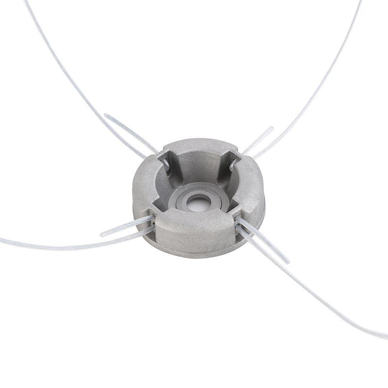 Universal Aluminum Alloy Lawn Mower Head With Nylon Steel Lawn Mowing Line Lawn Mower Replacement Parts