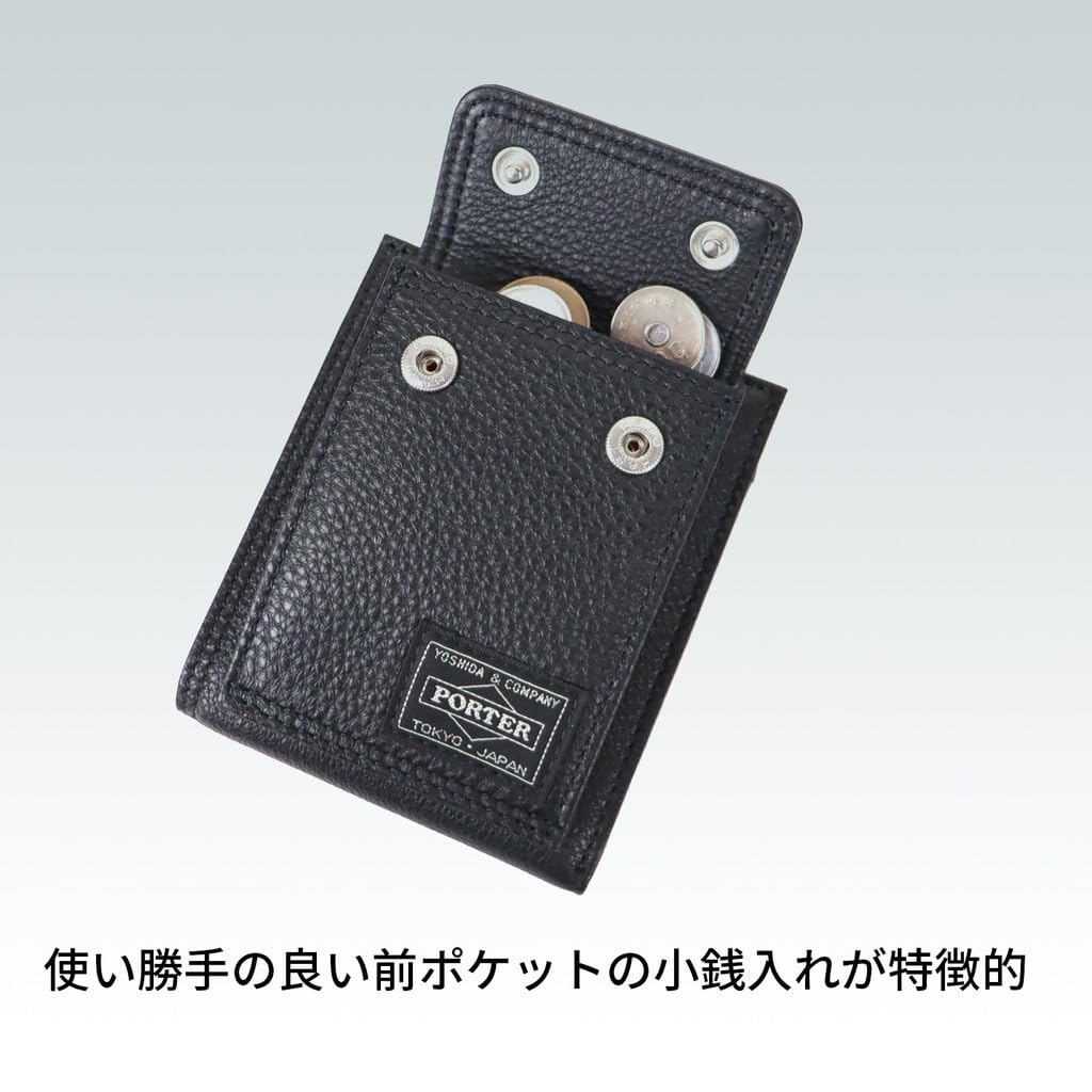 CALM WALLET Bifold Wallet [Porter] 041-03123 Schwarz/10