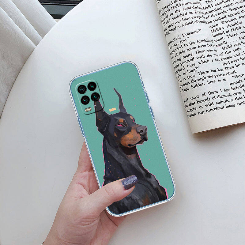 MH42 Dobermann Dog Phone Case for Motorola G34 G32 G31 G14 G15 G84 G62 E32 G24 G72 G71 G73 G85 G200 G60 G52 G51 G50 G42 G41 G32 G30