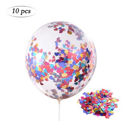 10 buc baloane din latex cu paiete pentru petrecere, baloane decorative din latex pentru sărbători, decorațiuni interioare și nunți