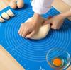 Silikonmatte Küche Kneten Teig Backmatte Kochen Kuchen Gebäck Antihaft Rollteig Matten Werkzeuge