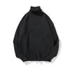 High Collar Sweater Men's Autumn and Winter Warm Solid Size Underlay Knit Shirt