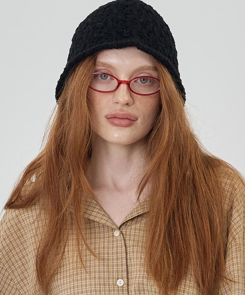 THE-ABON Croffle Bonne Hat Beige