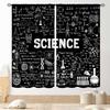 Kids Dinosaur Curtains For Boys Room, Cartoon Dino Funny Cute Dinosaur Safari Animals Colorful Window Treatments Drapery For