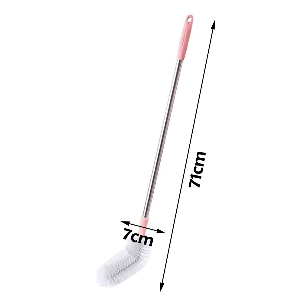 Universal Bucket Cleaning Brush Bendable Soft-bristled Water Bucket Brush Long-handled Brush