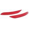 1 Pair Rear Bumper Reflector 63147314884 Smooth Surface Strong Retroreflection Fit for X135i Sport Utility 4‑Door 2013