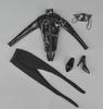 Scale Action Figure ZYTOYS ZY5003 Beautiful Sexy SM Queen Leather Long High Heels and Mask Set and Head Not [TOYBARJAPAN] 1/6 Clothes, Stockings,