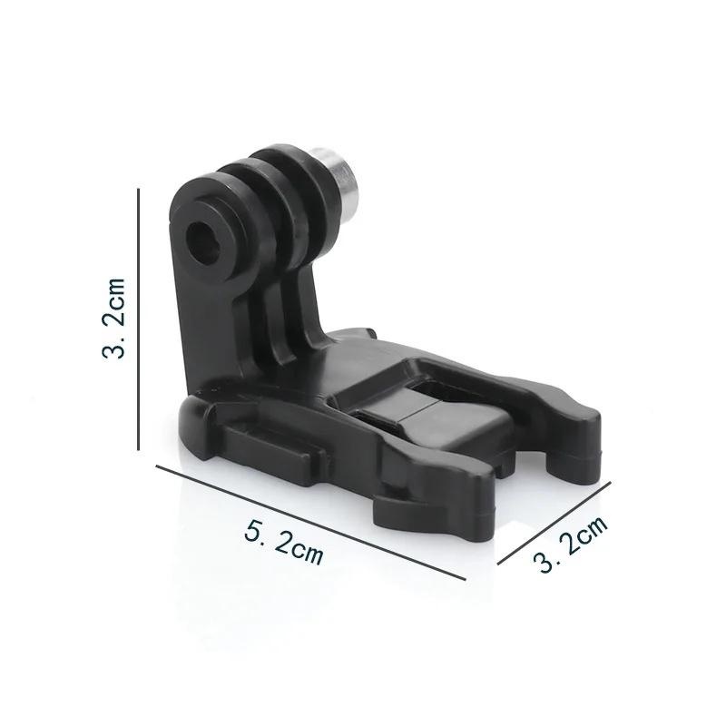 Universeller Schnellverschluss Action-Kamera Helmhalterungs-Adapterbasis für GoPro 13 Insta360 X5 DJI Osmo Action 6 5 Pro Zubehör