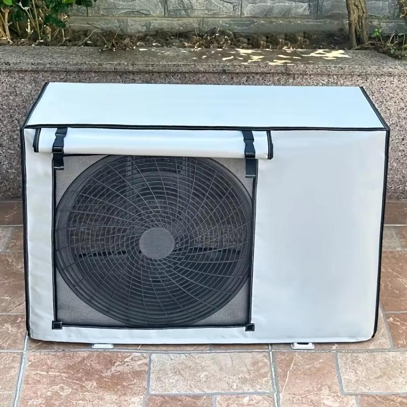 1pc Outdoor Air Conditioning Cover Oxford Waterproof Sunscreen Air Conditioning Main Unit Protective Dust Covers Rainproof Case