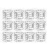 12Pcs/Set Serviette Napkin Rings Holder Buckle Wedding Dinner Towel Party Table