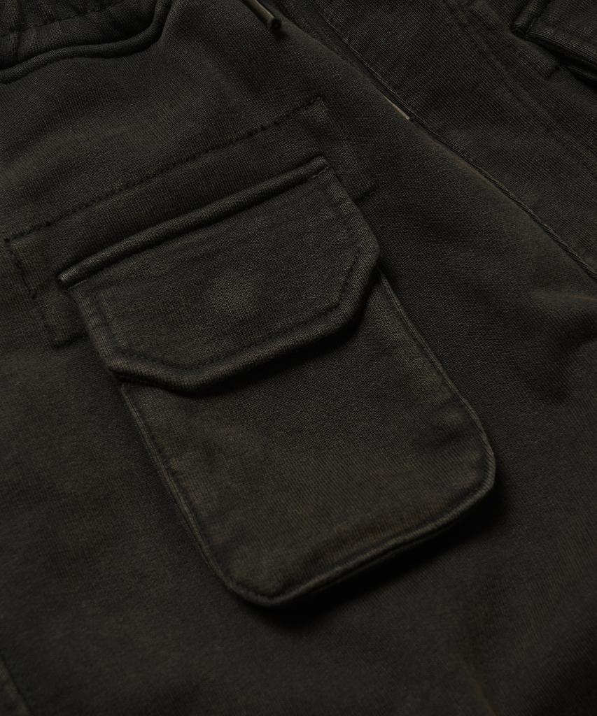 FRIZMWORKS French Paratrooper Sweat Pants _ Black Brown