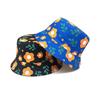 Frühlings- und Sommer-Polyester-Cartoon-Print-Eimerhut Outdoor-Reise-Sonnenhut für Jungen und Mädchen 102