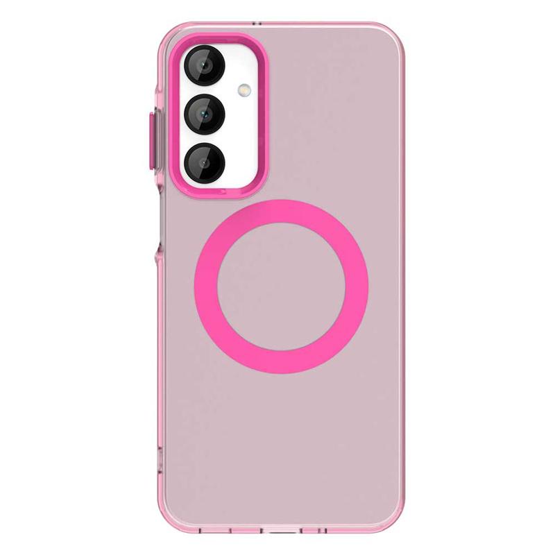 Voor Samsung M15 Hoes Cover Samsung Galaxy M15 Capa Schokbestendig Ringvormig Magnetisch Mat Helder Draadloos Opladen Fundas Samsung M15