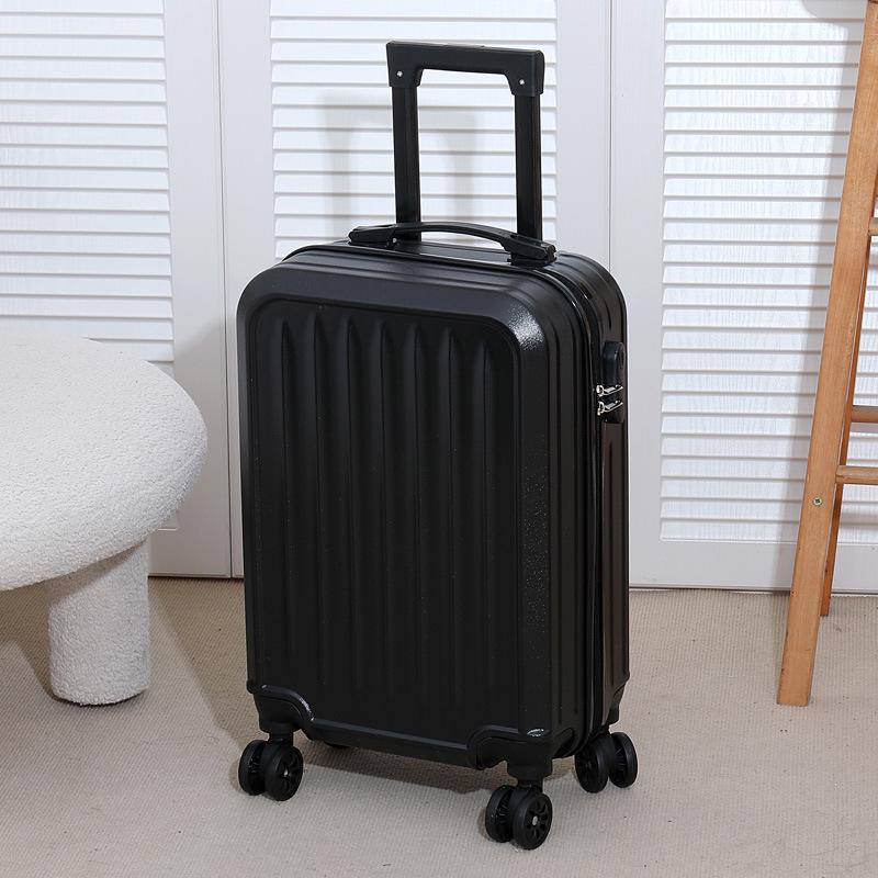 20-Inch Lightweight Travel Suitcase with Combination Lock & Universal Wheels for Adults & Students