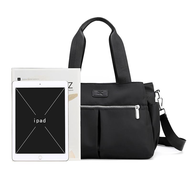 Neue frauen Mode Schulter Taschen Multi-fach Retro Casual Nylon Reise Handtasche 2024 Sommer Umhängetasche Für Damen