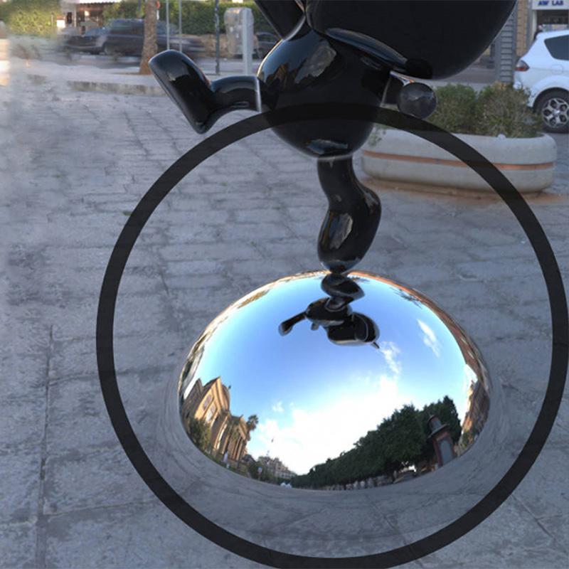 1PC Stainless Steel Mirror Polished Diameter 51mm-200mm 1.0mm Thick Gazing Hemisphere Ball
