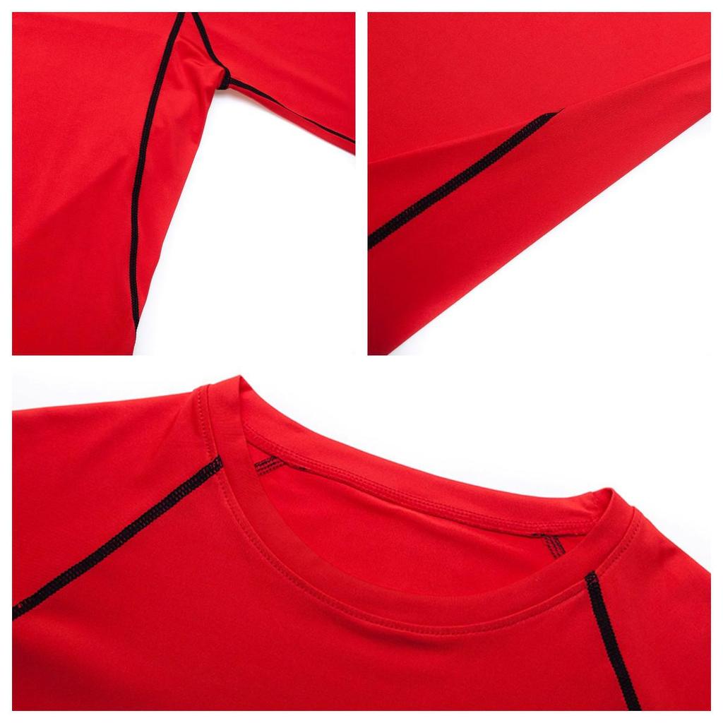 Europese Heren Sneldrogend Lange Mouwen Stretch Fitness Shirt voor Buiten Hardlopen en Tennis
