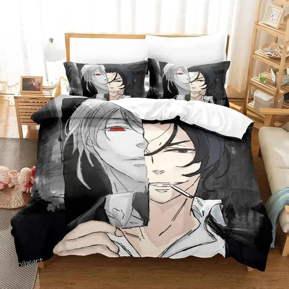 New 3d Print Anime Moriarty the Patriot Bedding Set Single Twin Full Queen King Size Bed Set Adult Kid Bedroom Duvet cover Sets