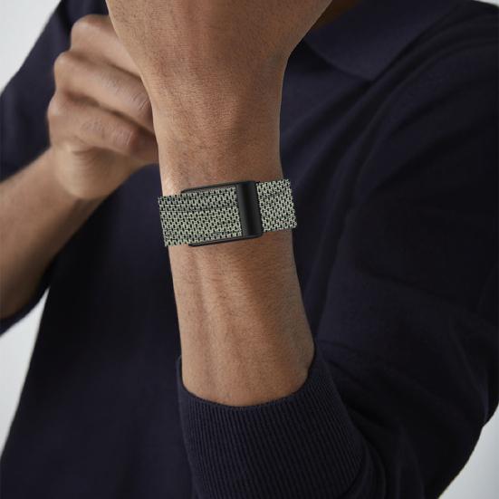Bande de Fitness Élastique Respirante Réglable Installation Facile Bracelet de Sport Protecteur Doux Bracelet de Montre pour Whoop 4.0
