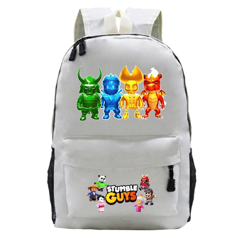 Game Collision Party Peripheral Printed Backpack Children'S Casual Backpack