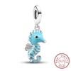 Copper Seahorse Firefly Sausage Dog Luminous Charm Bead Fit Diy Bracelet Bangle Making Gift Of High Quality Jewelry