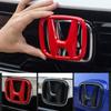 FSUN1 Car Front Rear Logo Auto Grille Emblem Sticker Accessories For CR-V STEPWGN Civic Accord City XR-V Envix ODYSSEY VEZEL Fit