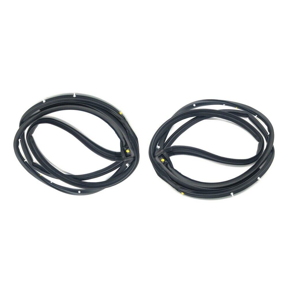 New LH & RH Front Door Molding Seal Weatherstrip for 2006-2011 Honda Civic Sedan