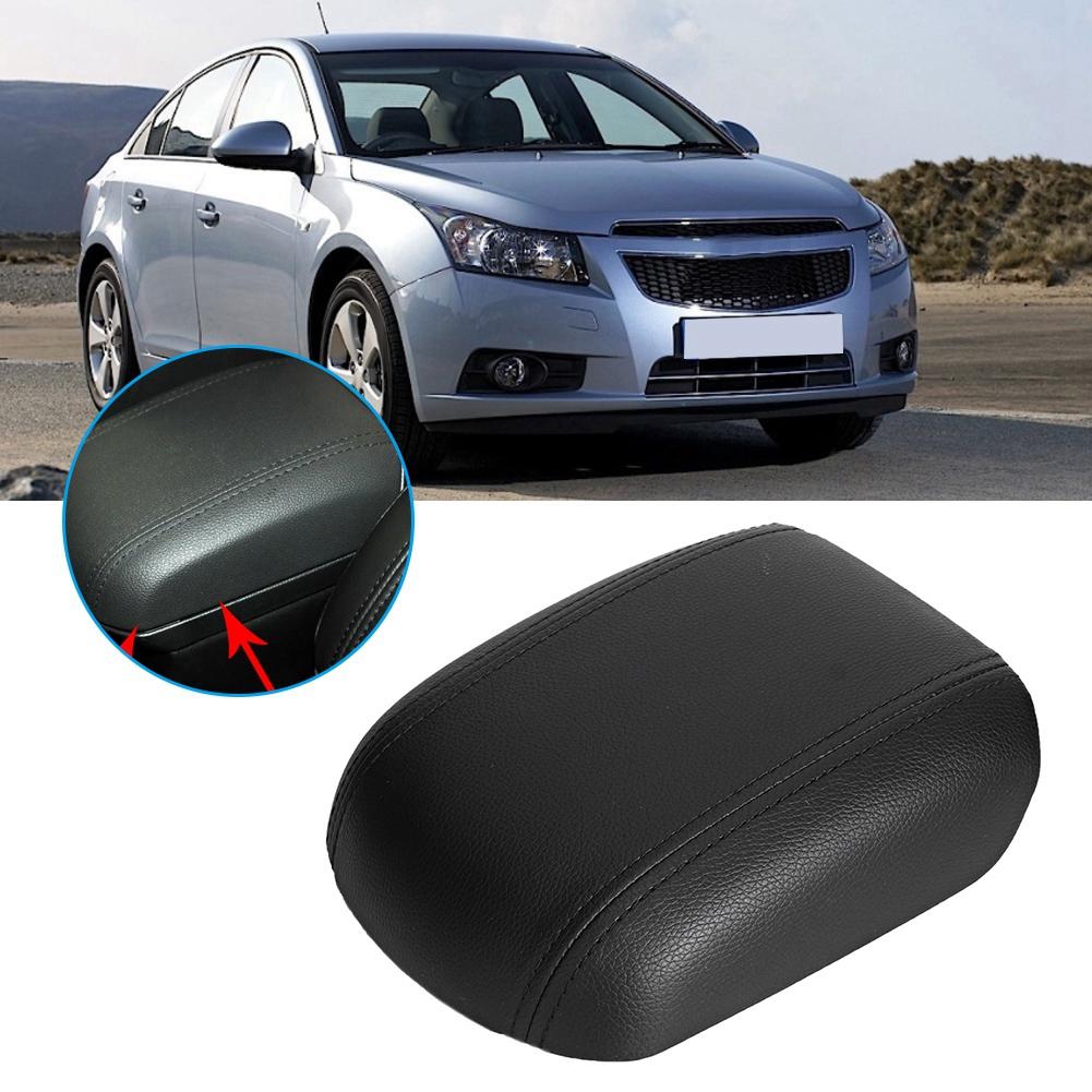 Couvercle d'accoudoir de console centrale adapté pour Chevrolet Cruze 2009 2014 (Noir)