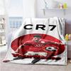 Cristiano Ronaldo 25 Personalized Name Blanket Throw Customizable Blanket Warmthful Decor Suitable for Chair Nap Office Sofa